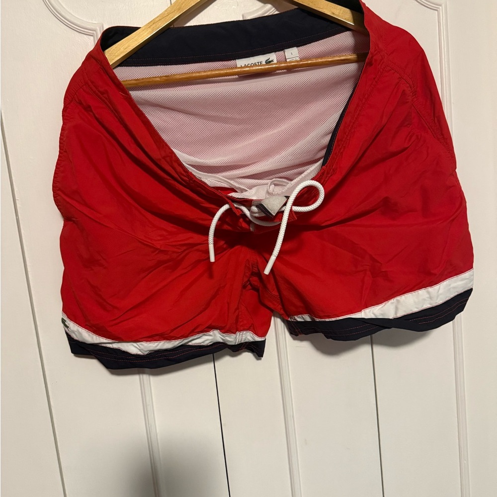 Lacoste RED  Mesh Shorts